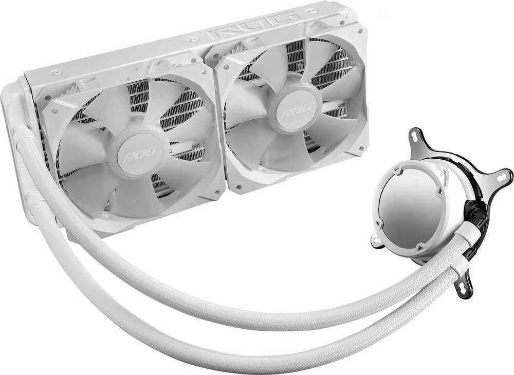 Aušintuvas ASUS ROG Strix ROG STRIX LC II 240 ARGB White Edition
