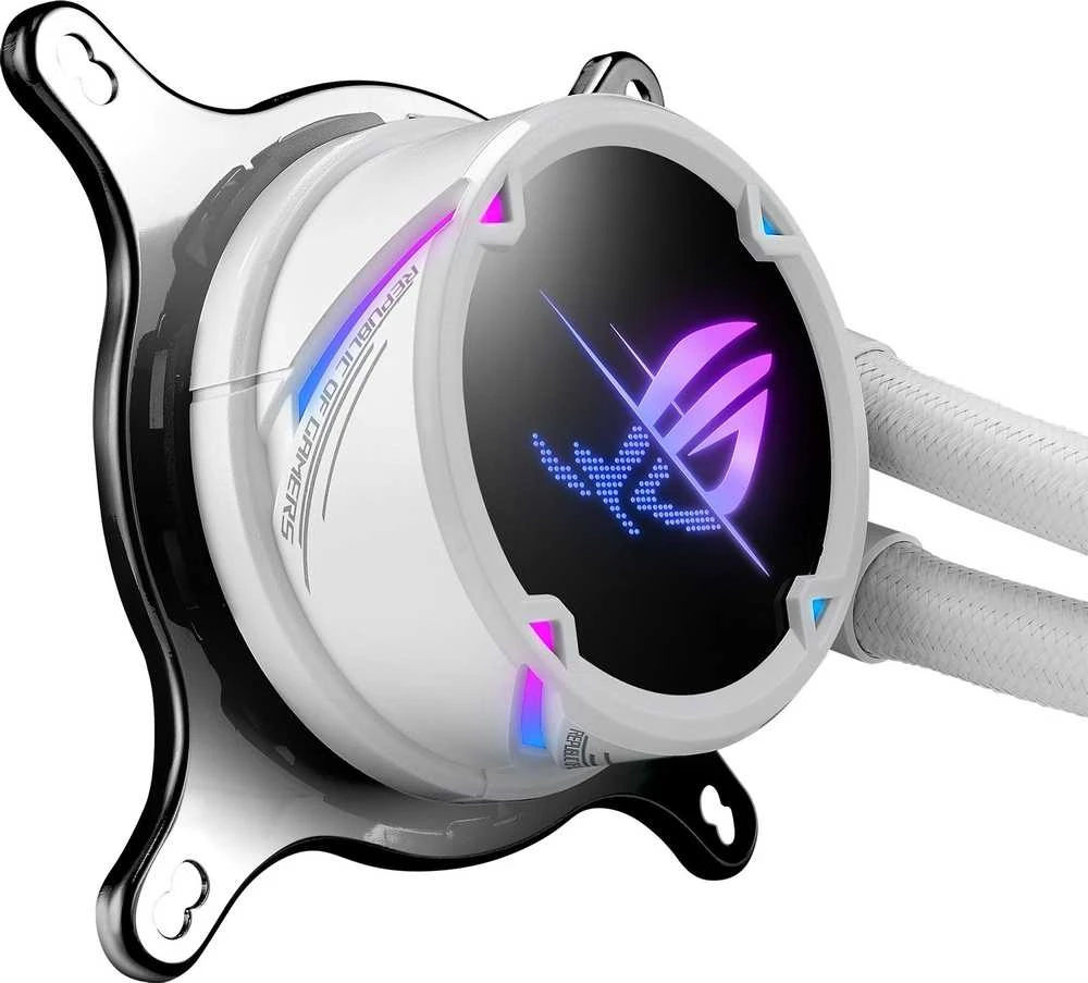 Aušintuvas ASUS ROG Strix ROG STRIX LC II 240 ARGB White Edition