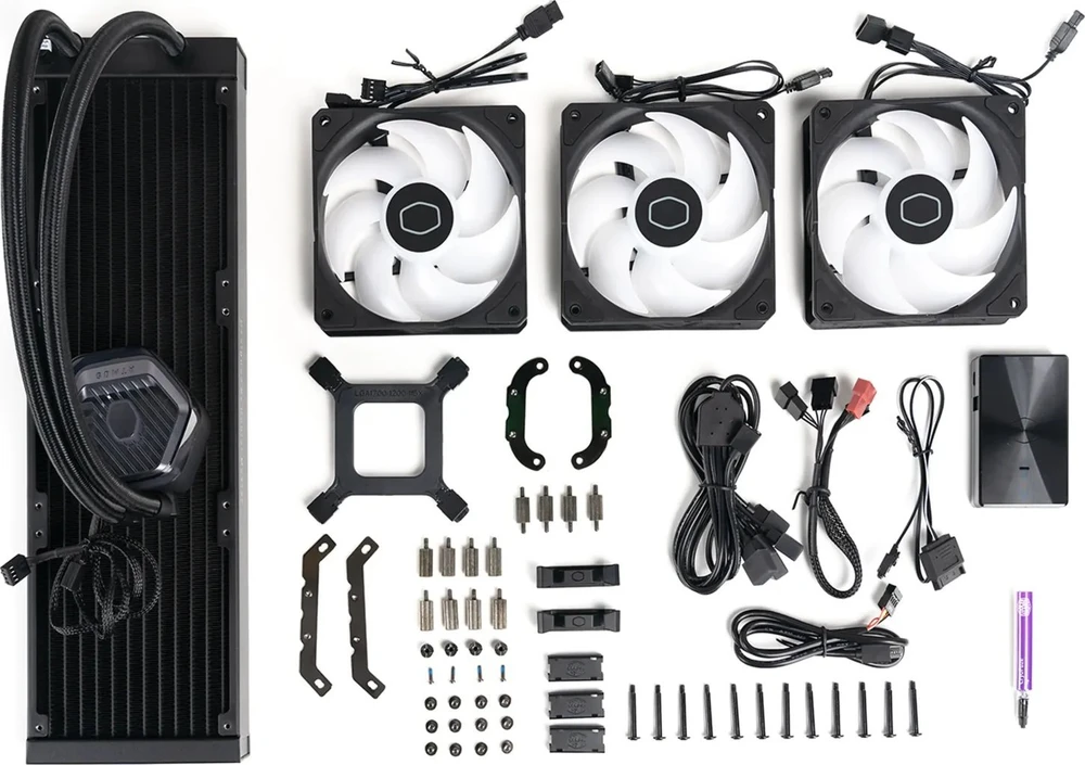 COOLER MASTER Vanduo aušinimas MasterLiquid 360 Atmos RGB