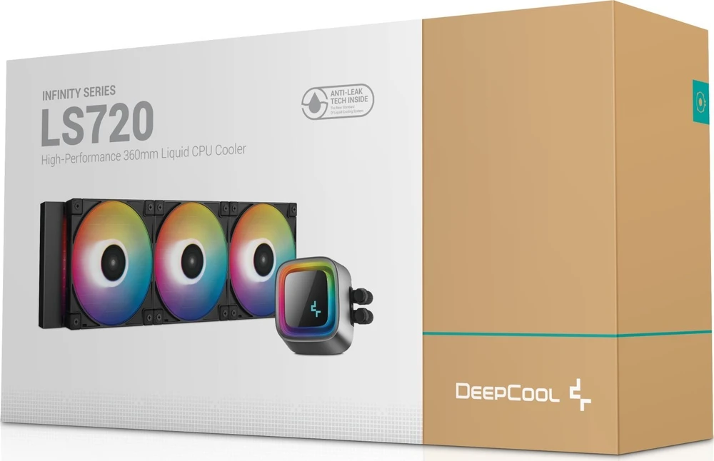 Deepcool LS720 skysčio aušintuvo dėžutė