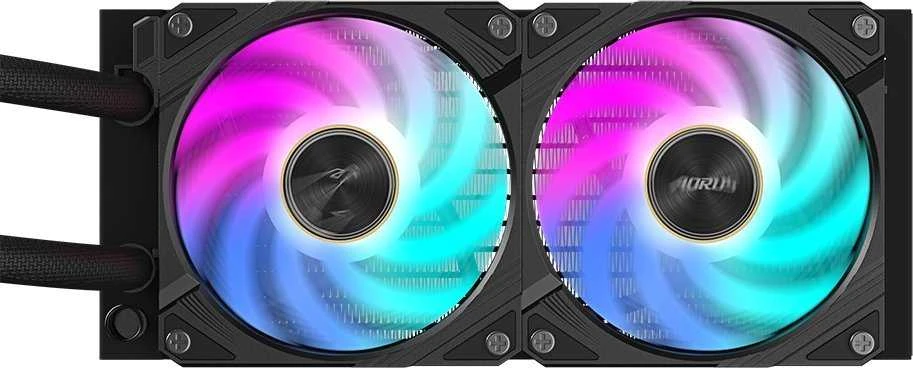 GIGABYTE AORUS WATERFORCE X II 240 Procesorius Universalusis skystinis aušintuvas 12 cm Juoda