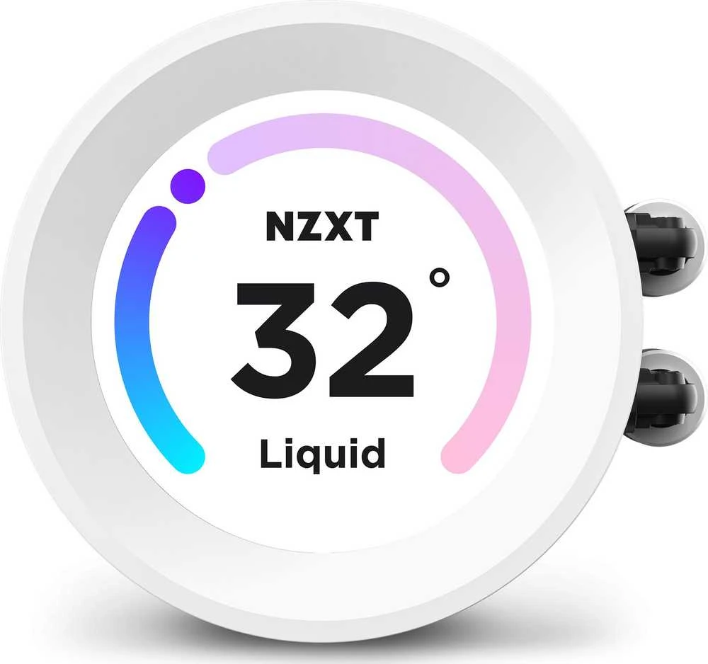 NZXT CPU vandens aušinimas Kraken Elite 280 RGB LCD Baltas
