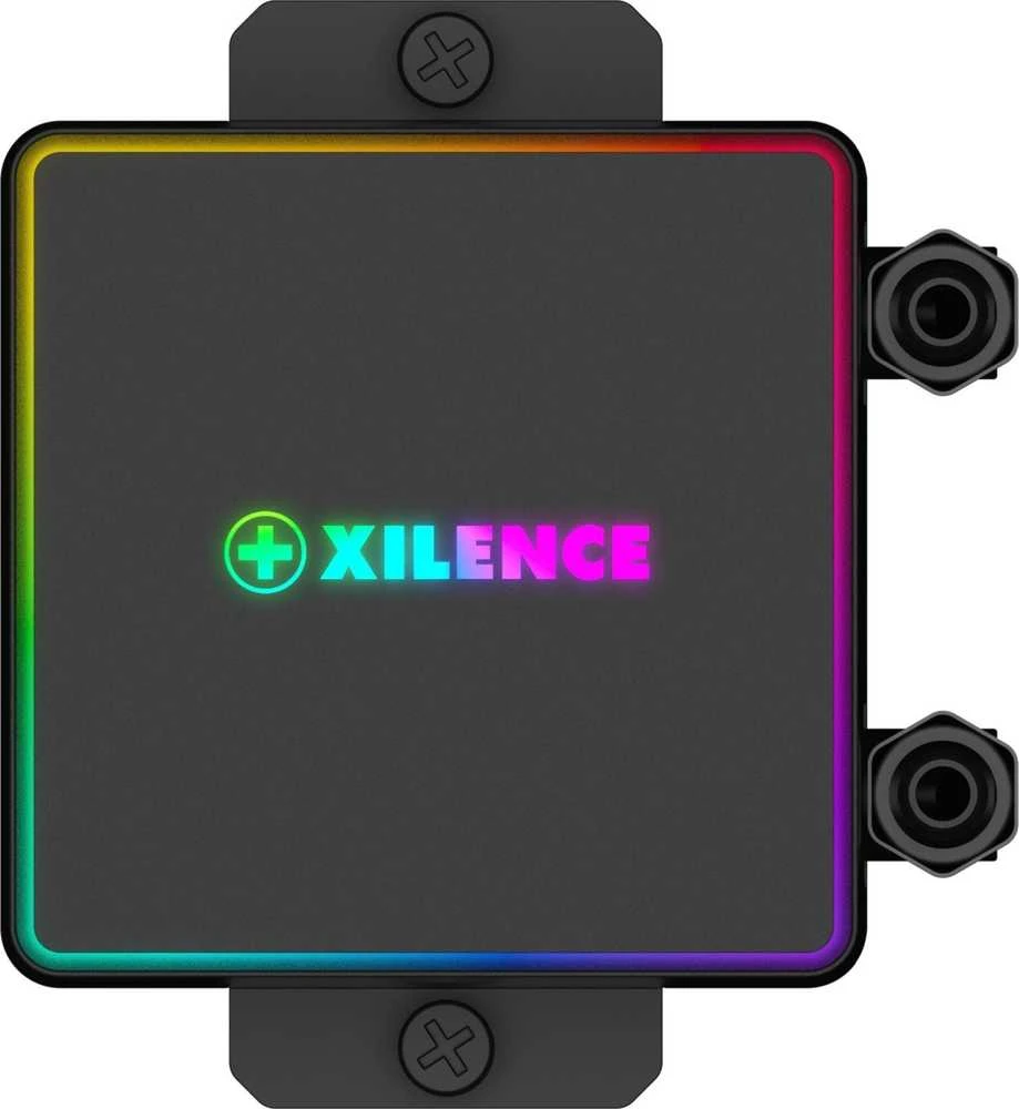 Xilence LiQuRizer RGB XC982 procesoriaus skysčio aušinimo komplektas 12 cm juodas