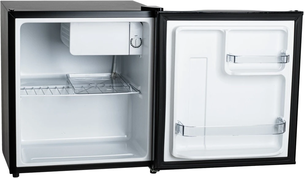 Adler Šaldytuvas | AD 8096 | Energy efficiency class E | Free standing | Larder | Height 49.5 cm | Šaldytuvas net capacity 45 L | 39 dB | Juodas