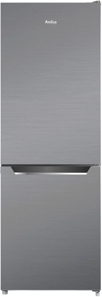 Šaldytuvas Amica freestanding fridge-šaldiklis FK2425.4UNTX(E) Sidabrinis