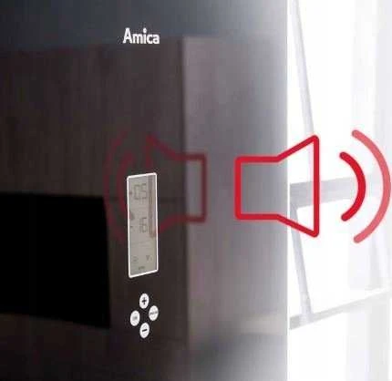 Amica BK3055.6 NFM(E) įmontuojamas šaldytuvas su „Total No Frost“ technologija, baltas, 244 l