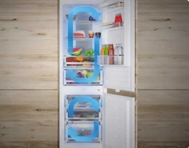 Šaldytuvas AMICA FK2695.2FTX(E) šaldytuvo-šaldiklio derinys