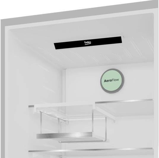 Šaldytuvas Beko No Frost 316 L aukštis 187 cm tamsus inox - Šaldytuvas (B5RCNA365ZXBR)