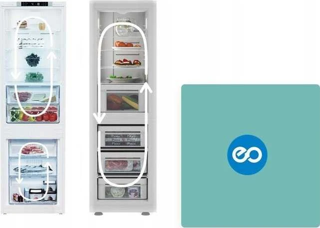 Šaldytuvas Beko BCNA254E43SN (Nemokamas pristatymas)