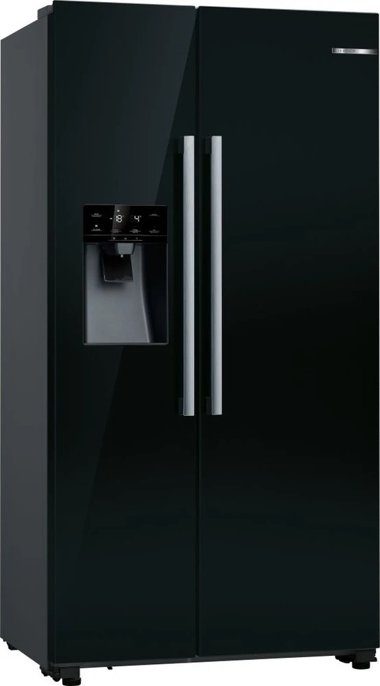 Bosch Serie 6 KAD93ABEP side-by-side šaldytuvas Freestanding 562 L E Juodas