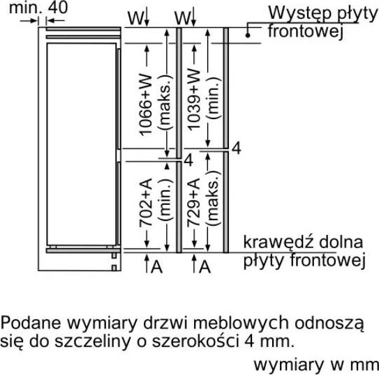 Šaldytuvas BOSCH KIS86AFE0