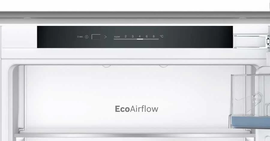 Įmontuojamas šaldytuvas Bosch KIV86VFE1 4 serija, Baltos spalvos