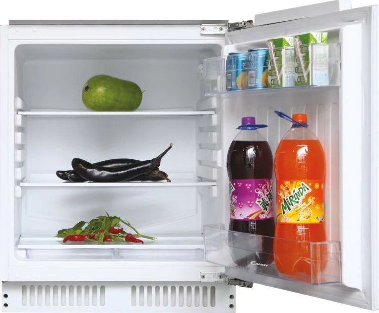 Įmontuojamas vienų durų šaldytuvas Candy LARDER CMLS68EW, baltos spalvos