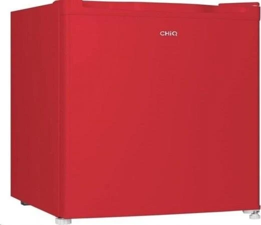 Šaldytuvas CHiQ CSD46D4RE mini baras, 46 litrai, 2 skyriai, nuo 0 °C iki +10 °C, 39 dB, raudona