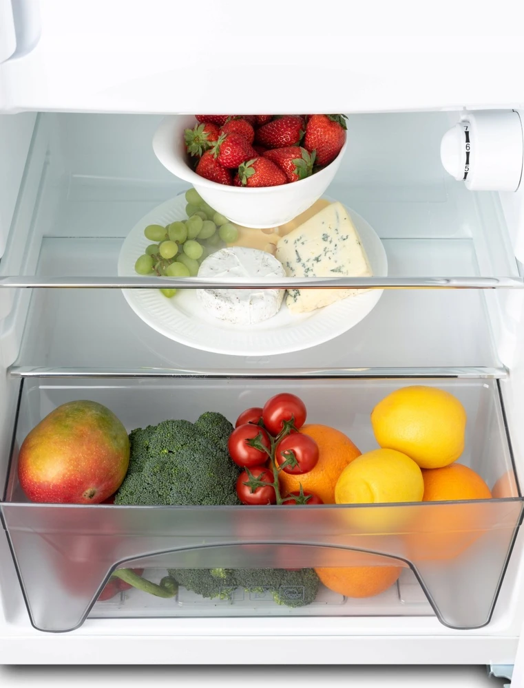 ETA | Šaldytuvas | ETA253590040E Storio retro | Energy efficiency class E | Free standing | Larder | Height 90 cm | Šaldytuvas net capacity 92 L | Šaldiklis net capacity 18 L | 38 dB | rusvai gelsvas