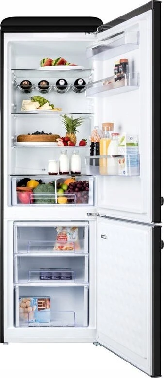 ETA | Šaldytuvas | ETA253290020E Storio retro | Energy efficiency class E | Free standing | Combi | Height 192 cm | Šaldytuvas net capacity 216 L | Šaldiklis net capacity 84 L | 41 dB | Juodas