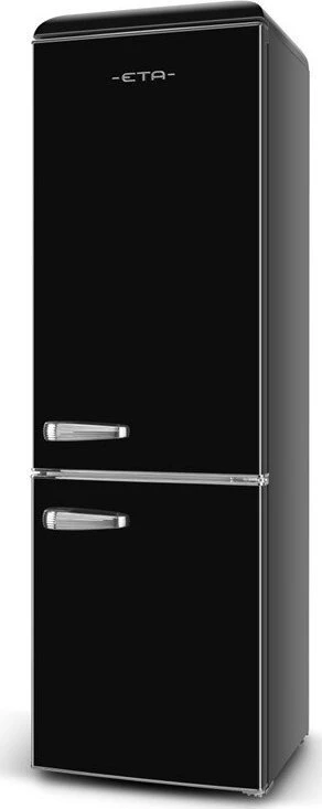 ETA | Šaldytuvas | ETA253290020E Storio retro | Energy efficiency class E | Free standing | Combi | Height 192 cm | Šaldytuvas net capacity 216 L | Šaldiklis net capacity 84 L | 41 dB | Juodas