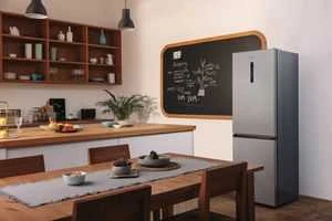 Gorenje | Šaldytuvas | NRK6192AXL4 | Energy efficiency class E | Free standing | Combi | Height 185 cm | No Frost system | Šaldytuvas net capacity 204 L | Šaldiklis net capacity 96 L | Ekranas | 38 dB | Stainless Steel