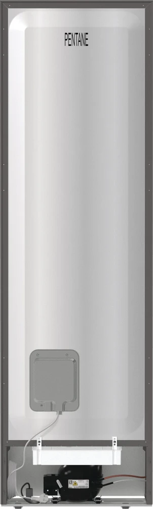Gorenje | Šaldytuvas | NRK6202AXL4 | Energy efficiency class E | Free standing | Combi | Height 200 cm | No Frost system | Šaldytuvas net capacity 235 L | Šaldiklis net capacity 96 L | Ekranas | 38 dB | Nerūdijantis plienas