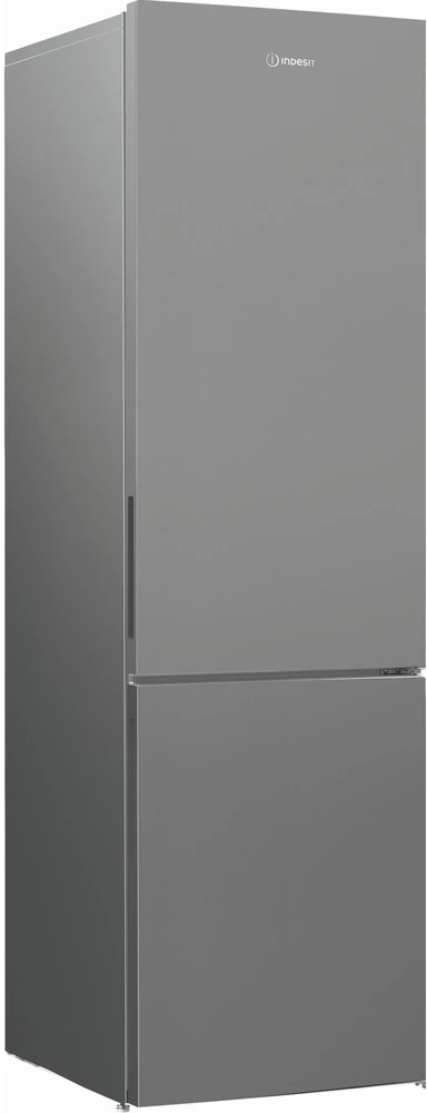 INDESIT Šaldytuvas | INKS 1401 S4E1 | Energy efficiency class E | Free standing | Combi | Height 202.5 cm | Šaldytuvas net capacity 266 L | Šaldiklis net capacity 120 L | 38 dB | Sidabrinis