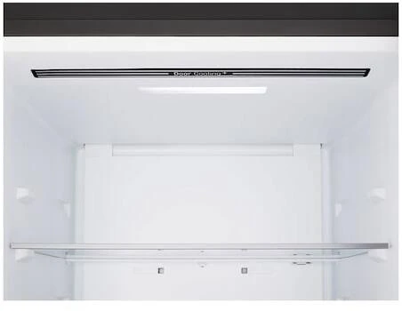 LG Šaldytuvas | GBBSJ1CCEP | Energy efficiency class C | Free standing | Combi | Height 186 cm | Šaldytuvas net capacity 220 L | Šaldiklis net capacity 113 L | Ekranas | 34 dB | Juodas