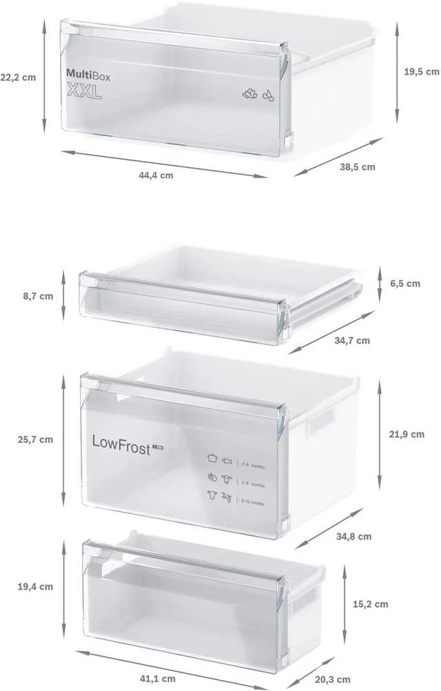 Įmontuojamas šaldytuvas Bosch KIV865SE0