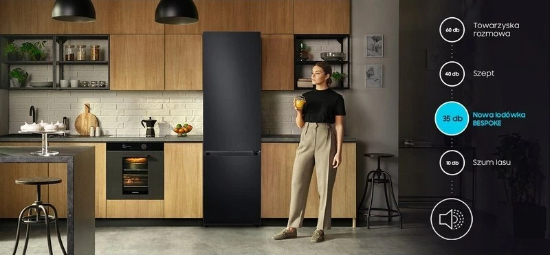 Šaldytuvas Samsung RB38C7B6AB1/EF