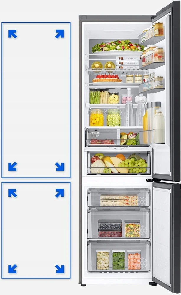 Šaldytuvas Samsung RB38C7B6AB1/EF