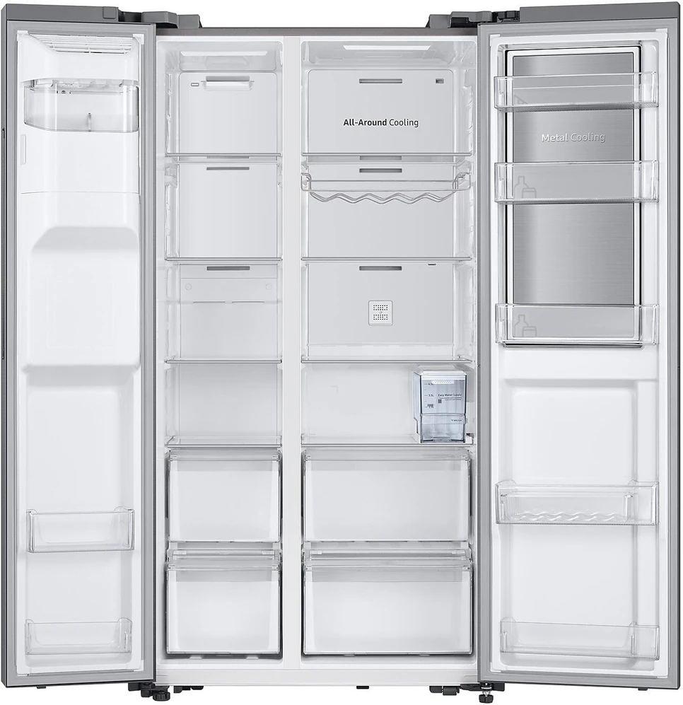 Šaldytuvas Samsung RH64DG53R3S9EF Nerūdijančio plieno imitacijos