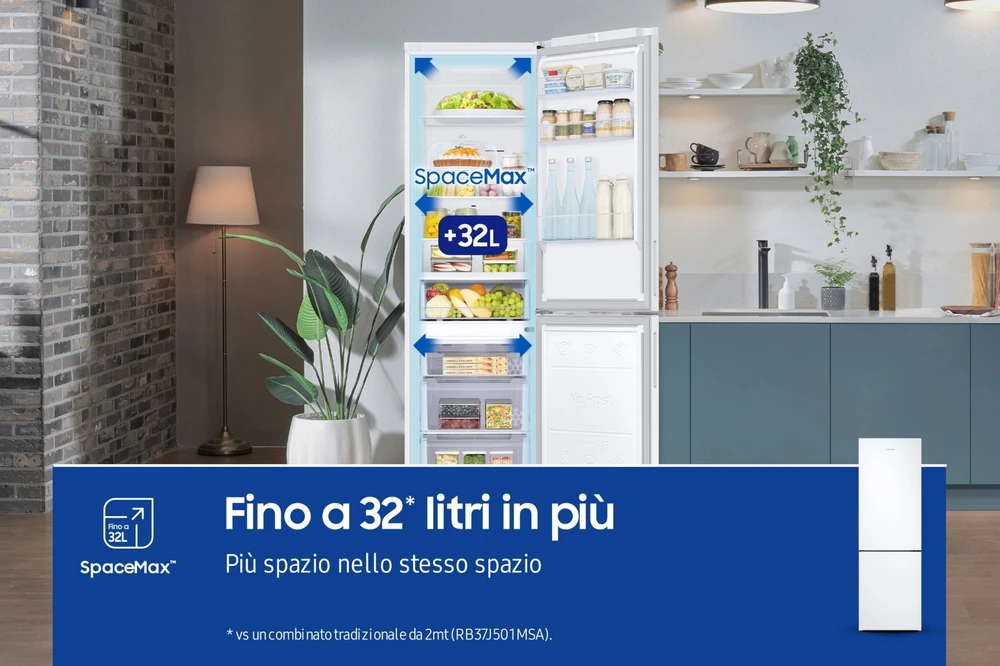Šaldytuvas Samsung Šaldytuvas RB33B610EWW