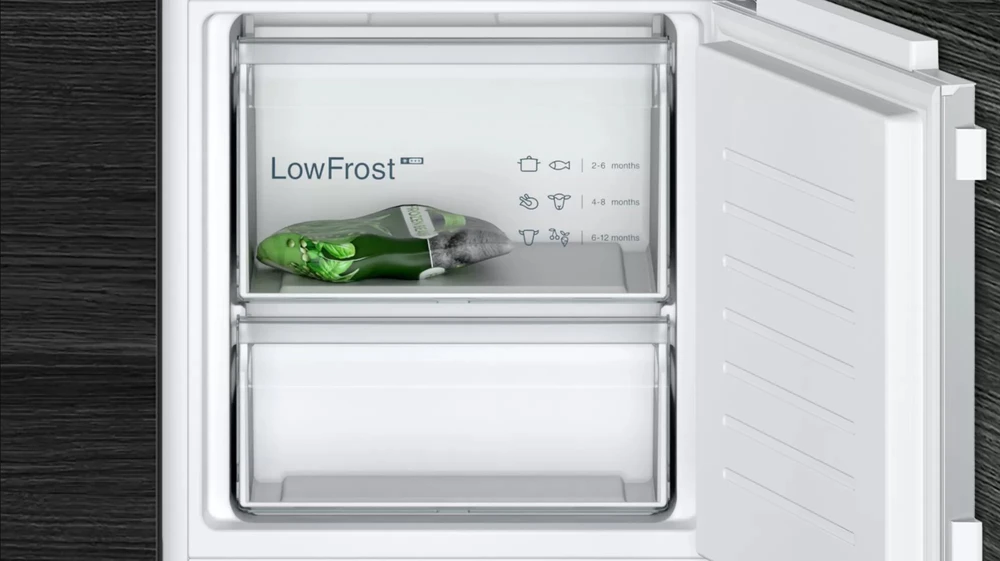 Šaldytuvas Siemens Siemens iQ300 KI87VVFE1, 270 L, SN-T, 35 dB, 3.2kg/24h, E, Baltas