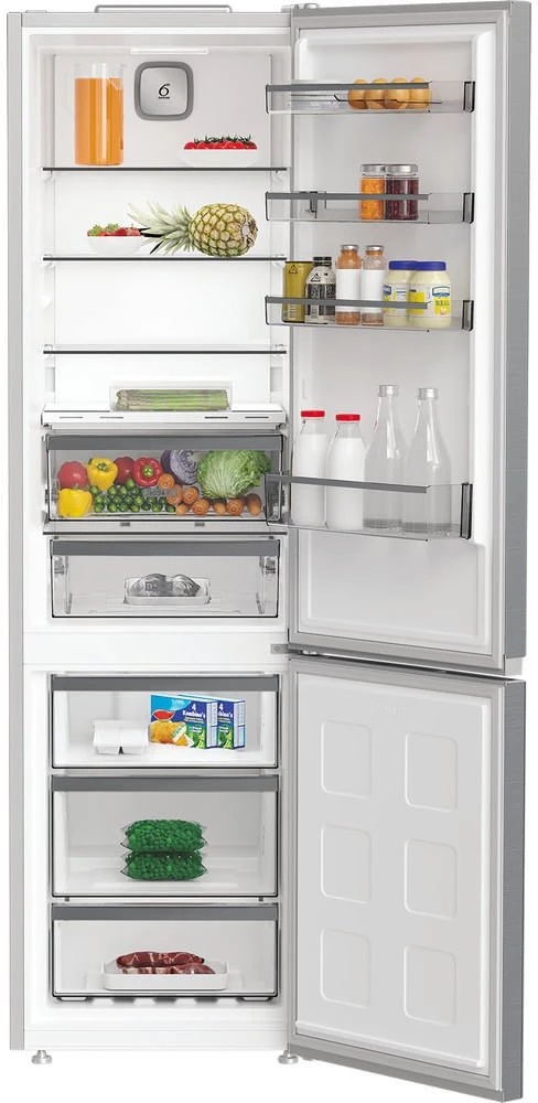 204 cm ner.plieno spalvos šaldytuvas Whirlpool WHK 26404 XP5E