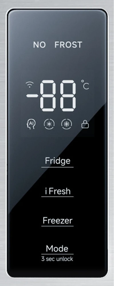 Xiaomi Mijia šaldytuvas Cross Door 502L EU | Energijos vartojimo efektyvumo klasė E | Laisvai pastatomas | Side by Side | Aukštis 191,2 cm | No Frost sistema | Šaldytuvo neto talpa 326 L | Šaldiklio neto talpa 176 L | 37 dB | Šlifuoto plieno sidabrinis