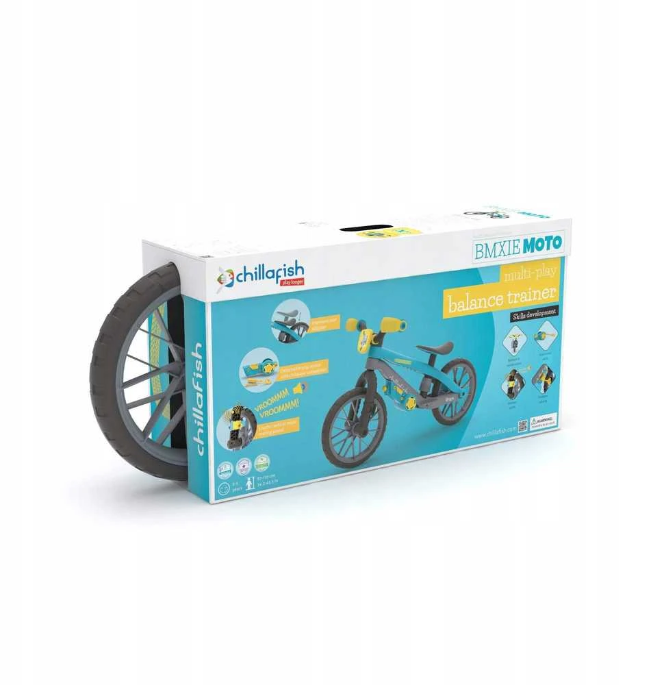 Chillafish BMXie 2 MOTO balance bike from 2 to 5 metai Mėlyna CPMX03BLU