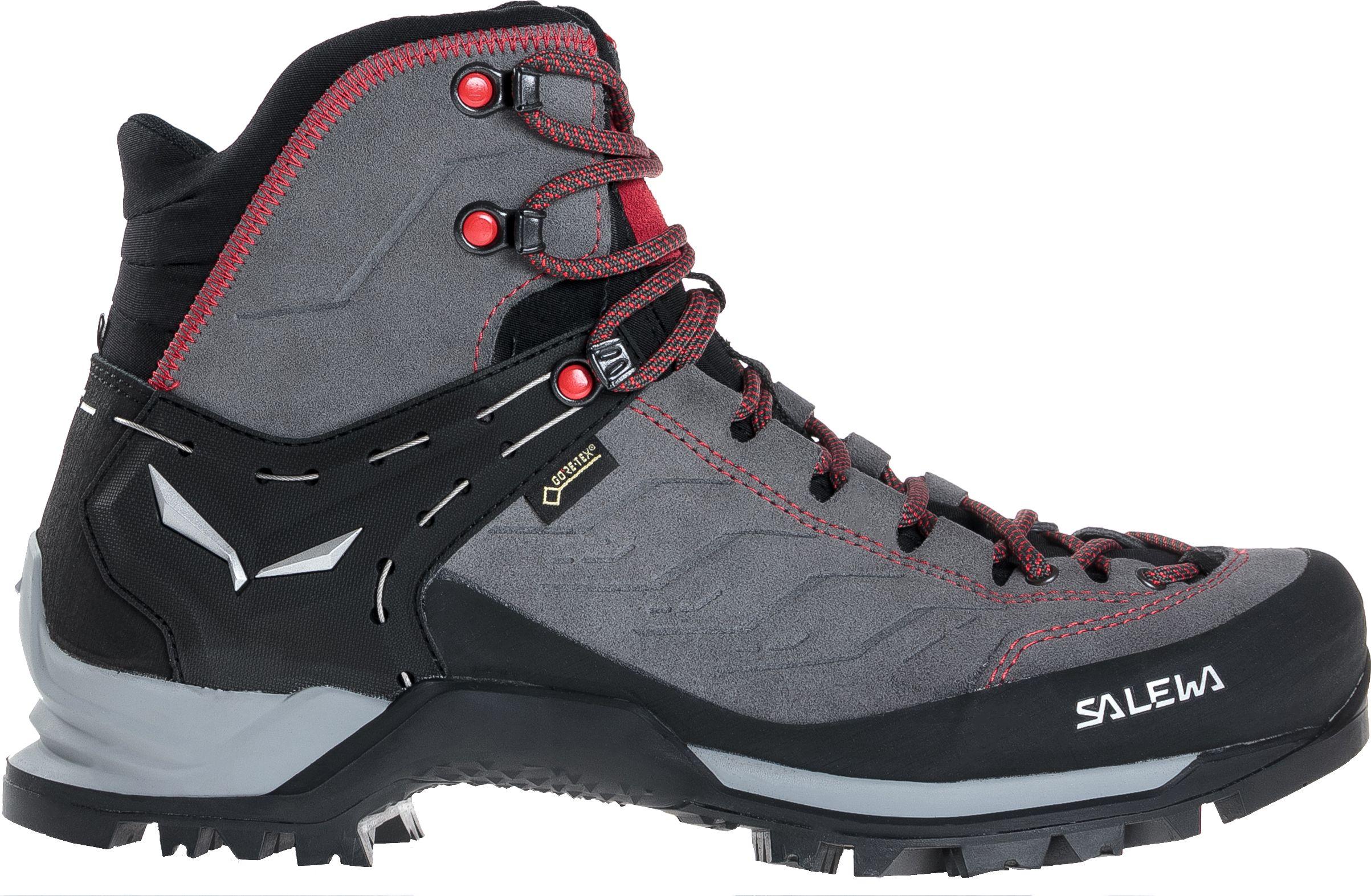 Salewa MTN Trainer Mid GTX vyriški batai suaugusiems, tamsiai pilki, pilki, raudoni