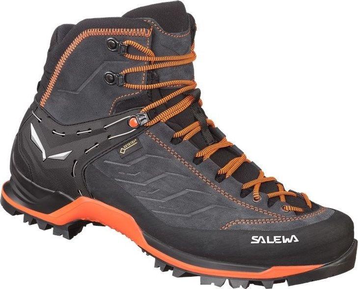 Salewa „Buty Mtn Trainer Mid GTX“ batai, asfalto spalvos, oranžiniai, JK, 9 (43)