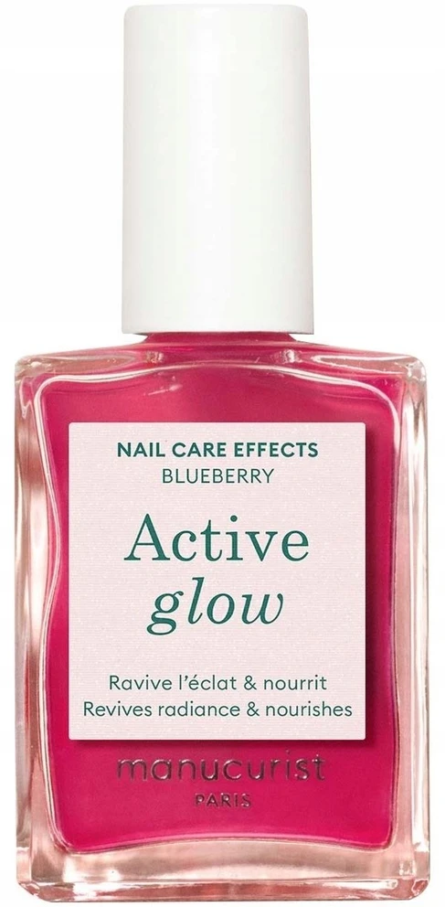 MANUCURIST_Active Glow nagų lakas mėlynių skonio 15ml