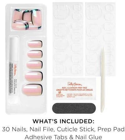 Sally Hansen Salon Effects dirbtinių nagų lakas 101 Swoop There It Is 30 vnt.