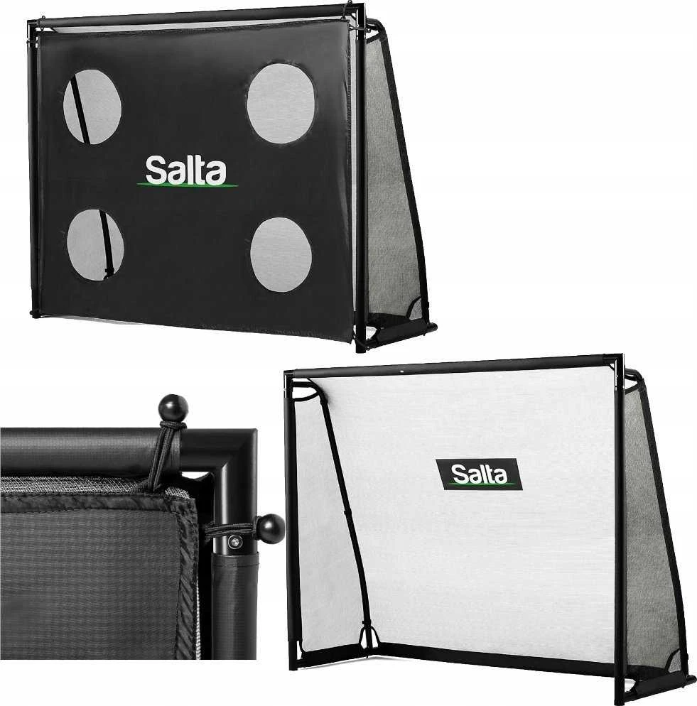 Futbolo vartai su treniruočių ekranu Salta Legend 220 x 170 x 80 cm