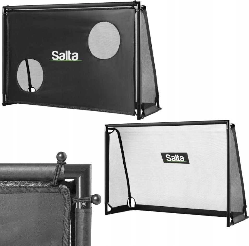 Futbolo Vartai - Salta Legend 180x120x60 cm Cinkuota Plieninė PVC Tinklas
