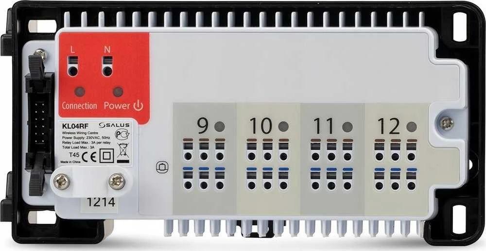 Salus Nordic As paplašinājuma modulis KL04RF ar 4 zonām, 230 V, bezvadu