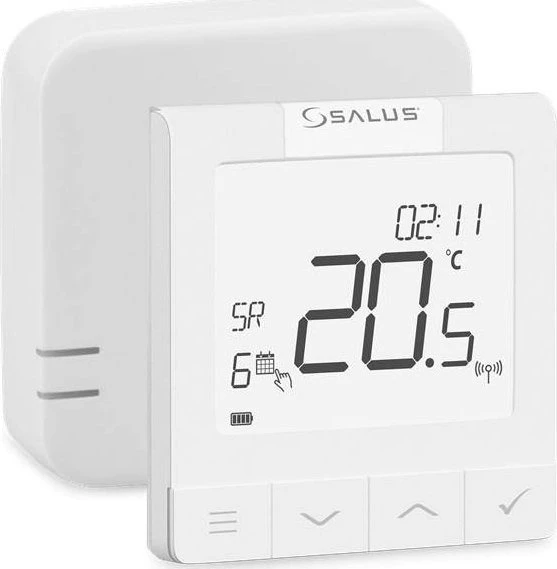 Salus bezvadu termostats WQ610RF, programmējams