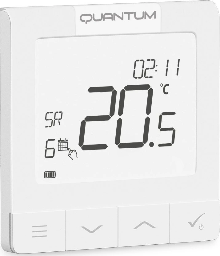 Salus bezvadu termostats WQ610RF, programmējams