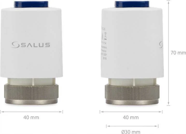 Salus termoelektrinė pavara 230V skersmuo M30