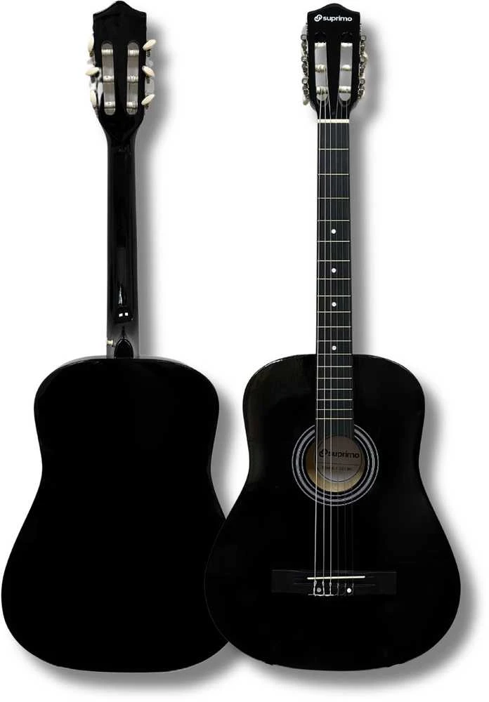 SUPRIMO CGS1 BK - classical guitar 4/4, juodas