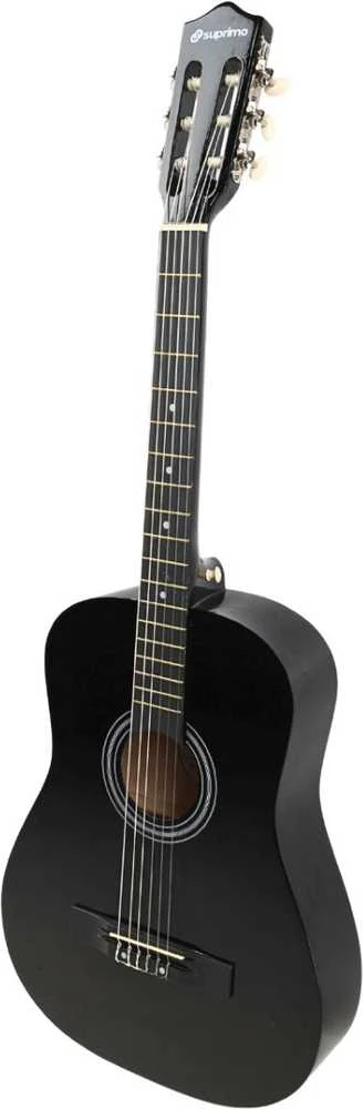 Carruzzo SUPRIMO CGS2 BK 4/4 klasikinė gitara, juoda, mokymuisi