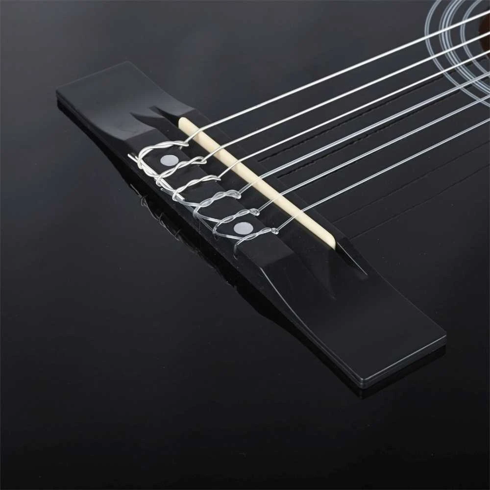 Carruzzo SUPRIMO CGS2 BK 4/4 klasikinė gitara, juoda, mokymuisi