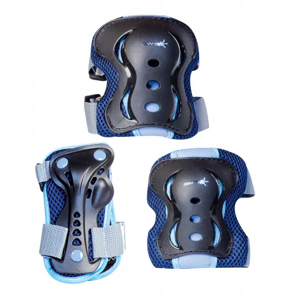 SALVAS Muuwmi Elbow and knee protector set M size mėlynas AU 554
