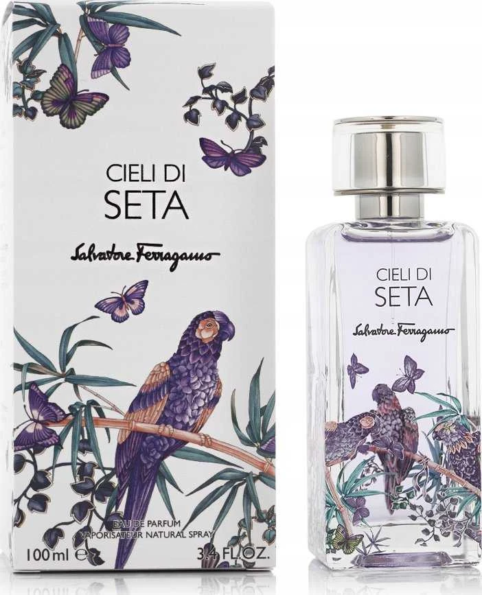Salvatore Ferragamo Cieli Di Seta EDP parfumuotas vanduo unisex, 100 ml