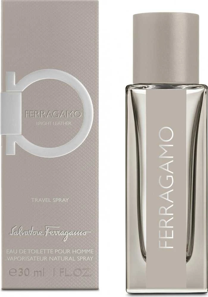 Salvatore Ferragamo Bright Leather EDT tualetinis vanduo vyrams, 30 ml